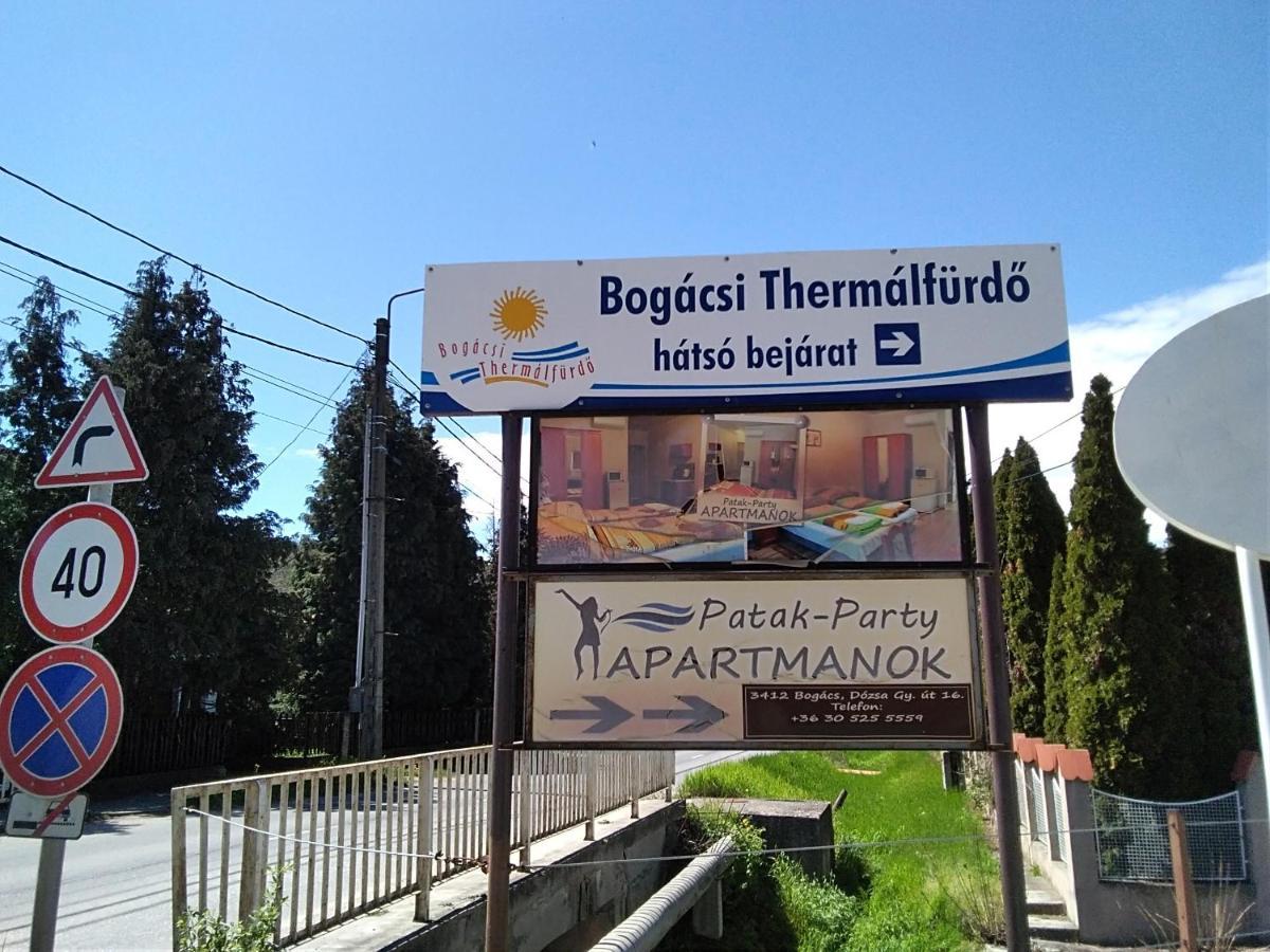 Patak-Party Apartmanok Bogács エクステリア 写真